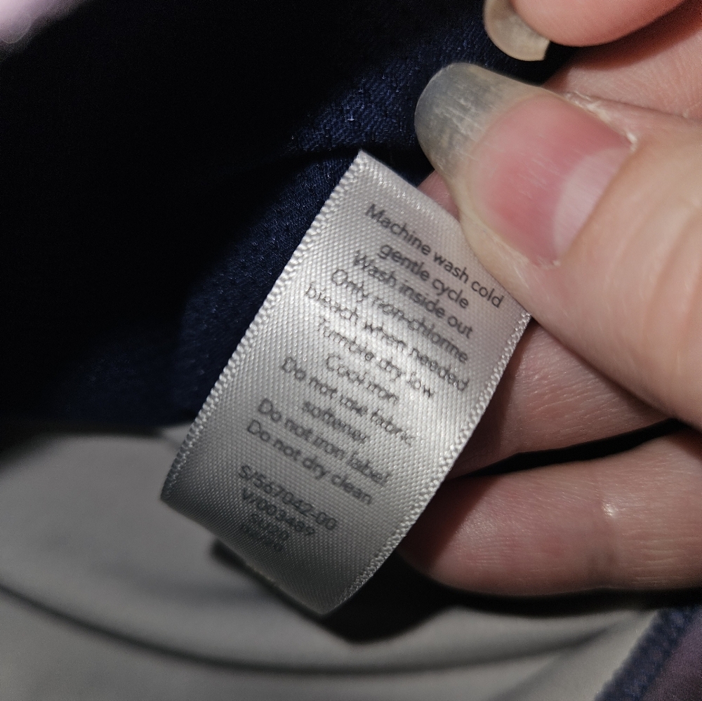 Athleta Girl Navy Galaxy Tank 8-10 - Picture 5 of 6